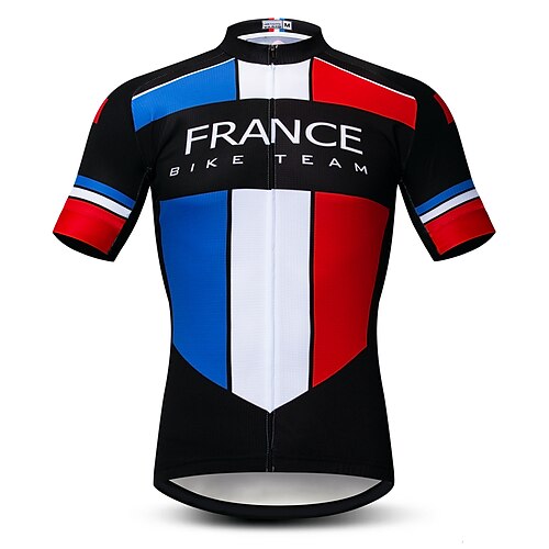 21Grams Per uomo Maglia da ciclismo Manica corta Bicicletta Superiore con 3 tasche posteriori Ciclismo da montagna Cicismo su strada Traspirante Traspirazione umidità Asciugatura rapida Strisce
21Grams Per uomo Maglia da ciclismo Manica corta Bicicletta Superiore con 3 tasche posteriori Ciclismo da montagna Cicismo su strada Traspirante Traspirazione umidità Asciugatura rapida Strisce