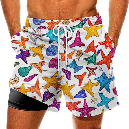 Men's Swim Trunks Swim Shorts Quick Dry Board Shorts Bathing Suit Compression Liner with Pockets Drawstring Swimming Surfing Beach Water Sports Printed Spring Summer
Men's Swim Trunks Swim Shorts Quick Dry Board Shorts Bathing Suit Compression Liner with Pockets Drawstring Swimming Surfing Beach Water Sports Printed Spring Summer