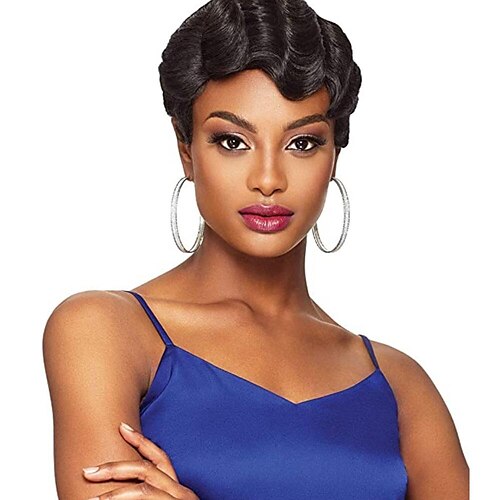 Short Finger Wave Pixie Cut Wigs For Women Ombre Human Hair Wigs Brazilian Wave Wig Colorful Full Machine Made Wig
Short Finger Wave Pixie Cut Wigs For Women Ombre Human Hair Wigs Brazilian Wave Wig Colorful Full Machine Made Wig