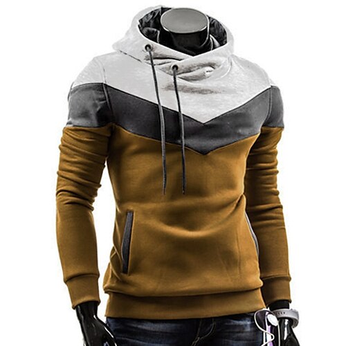 Men's Plus Size Hoodie Color Block Turtleneck Daily Sports Weekend Active Hoodies Sweatshirts Long Sleeve Slim Camel Black Dark Gray / Fall / Winter / Spring
Men's Plus Size Hoodie Color Block Turtleneck Daily Sports Weekend Active Hoodies Sweatshirts Long Sleeve Slim Camel Black Dark Gray / Fall / Winter / Spring