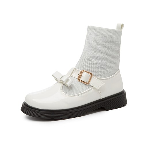 Girls' Boots Bootie PU Elastic Fabric School Shoes Big Kids(7years ) Daily Buckle Black Beige Fall Spring / Booties / Ankle Boots
Girls' Boots Bootie PU Elastic Fabric School Shoes Big Kids(7years ) Daily Buckle Black Beige Fall Spring / Booties / Ankle Boots