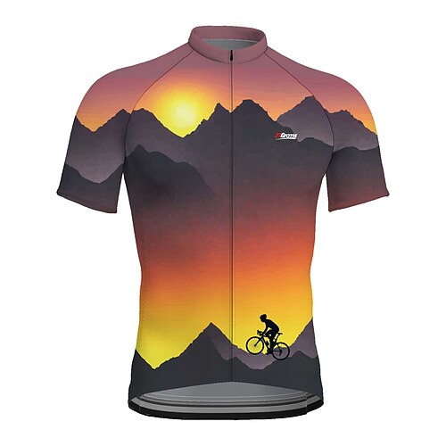 21Grams Men's Cycling Jersey Short Sleeve Bike Top with 3 Rear Pockets Mountain Bike MTB Road Bike Cycling Breathable Quick Dry Moisture Wicking Reflective Strips Orange Graphic Polyester Spandex
21Grams Men's Cycling Jersey Short Sleeve Bike Top with 3 Rear Pockets Mountain Bike MTB Road Bike Cycling Breathable Quick Dry Moisture Wicking Reflective Strips Orange Graphic Polyester Spandex