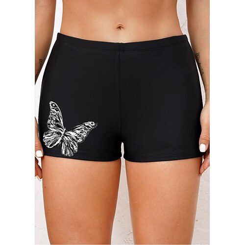 Women's Swimwear Beach Bottom Normal Swimsuit High Waisted Butterfly Black Bathing Suits Sports Vacation Holiday / New
Women's Swimwear Beach Bottom Normal Swimsuit High Waisted Butterfly Black Bathing Suits Sports Vacation Holiday / New