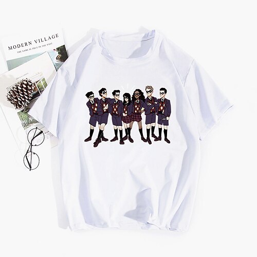 Inspired by The Umbrella Academy Season 3 TV Series T-shirt TV Movie 100% Polyester Anime Classic Street Style T-shirt For Men's / Women's / Couple's
Inspired by The Umbrella Academy Season 3 TV Series T-shirt TV Movie 100% Polyester Anime Classic Street Style T-shirt For Men's / Women's / Couple's