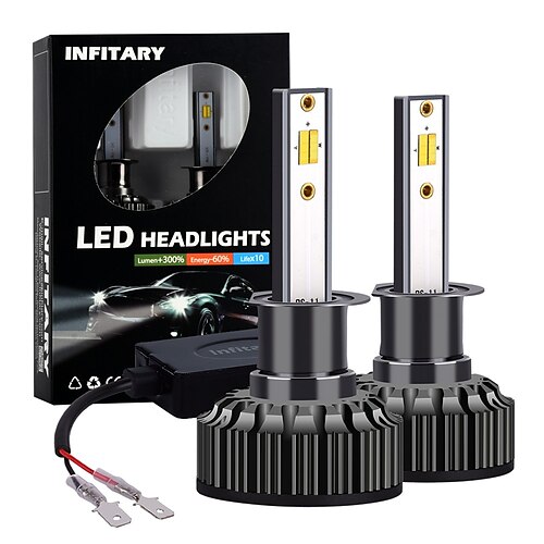 2pcs Car LED Fog Lights Daytime Running Lights Headlamps H13 9004(HB1) 9007(HB5) Light Bulbs 8000lm 1860 6500k 3000 k 4500 k For Universal
2pcs Car LED Fog Lights Daytime Running Lights Headlamps H13 9004(HB1) 9007(HB5) Light Bulbs 8000lm 1860 6500k 3000 k 4500 k For Universal