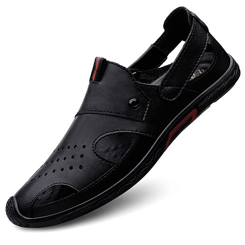 Men's Sandals Loafers & Slip-Ons Casual Classic Daily Office & Career PU Black Gray Spring Summer
Men's Sandals Loafers & Slip-Ons Casual Classic Daily Office & Career PU Black Gray Spring Summer
