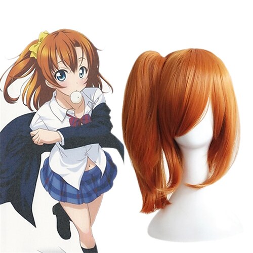 Synthetic Wig Curly With Ponytail Machine Made Wig Long Orange Synthetic Hair Women's Soft Classic Easy to Carry Orange / Daily Wear / Party / Evening
Synthetic Wig Curly With Ponytail Machine Made Wig Long Orange Synthetic Hair Women's Soft Classic Easy to Carry Orange / Daily Wear / Party / Evening