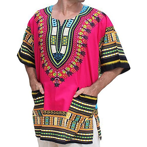 Erwachsene Herren Afrikanischer Druck Dashiki Moderne afrikanische Outfits Für Party Polyester Maskerade oben
Erwachsene Herren Afrikanischer Druck Dashiki Moderne afrikanische Outfits Für Party Polyester Maskerade oben