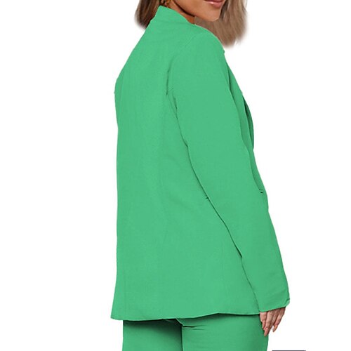 Women's Plus Size Blazer Pocket Button Plain Date Vacation Short Sleeve Shirt Collar Regular Fall Winter Green Pink Yellow L XL XXL 3XL
Women's Plus Size Blazer Pocket Button Plain Date Vacation Short Sleeve Shirt Collar Regular Fall Winter Green Pink Yellow L XL XXL 3XL