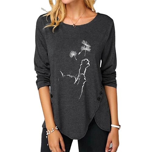 Spot Amazon Cross-Border European And American Women's Clothing 2022 Autumn New Printed Round Neck Casual Loose Long-Sleeved T-Shirt
Spot Amazon Cross-Border European And American Women's Clothing 2022 Autumn New Printed Round Neck Casual Loose Long-Sleeved T-Shirt