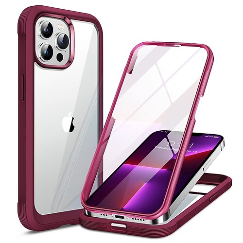 Miracase glass phone case for iPhone 13 Pro Max 6.7 inches 2022 upgrade full body transparent bumper case built-in 9H tempered glass screen protector for iPhone 13 Pro Max Capri blue
Miracase glass phone case for iPhone 13 Pro Max 6.7 inches 2022 upgrade full body transparent bumper case built-in 9H tempered glass screen protector for iPhone 13 Pro Max Capri blue
