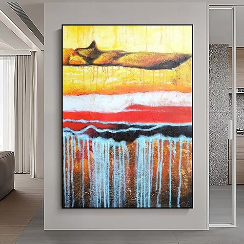 Handmade Hand Painted Oil Painting Wall Colorful Modern Abstract Painting Home Decoration Decor Rolled Canvas No Frame Unstretched
Handmade Hand Painted Oil Painting Wall Colorful Modern Abstract Painting Home Decoration Decor Rolled Canvas No Frame Unstretched