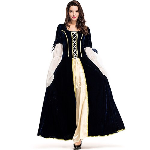 Outlander Witches Retro Vintage Medieval Renaissance 17th Century Dress Masquerade Women's Costume Vintage Cosplay Party / Evening Long Sleeve Dress Masquerade / Velvet
Outlander Witches Retro Vintage Medieval Renaissance 17th Century Dress Masquerade Women's Costume Vintage Cosplay Party / Evening Long Sleeve Dress Masquerade / Velvet