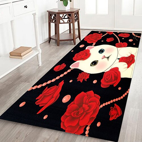 Cat Pattern Area Rugs Carpet Living Room Mat Bedroom Home Non-Slip Polyester Floor Mats Doormats for Home Decor,Machine Washable
Cat Pattern Area Rugs Carpet Living Room Mat Bedroom Home Non-Slip Polyester Floor Mats Doormats for Home Decor,Machine Washable