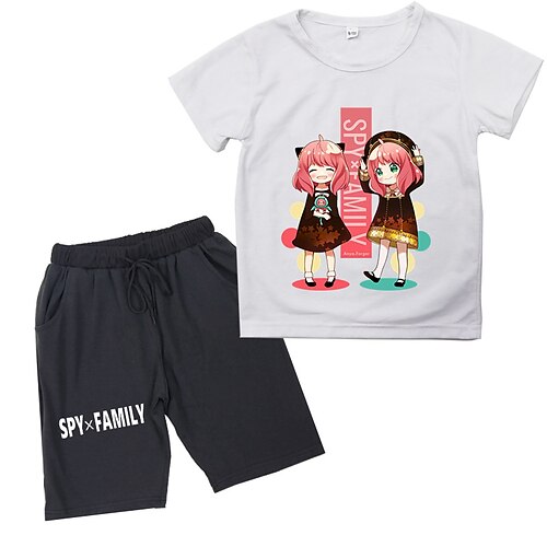 Inspired by SPY×FAMILY Anya Forger Outfits T-shirt 100% Polyester Anime Basic Shorts For Boys
Inspired by SPY×FAMILY Anya Forger Outfits T-shirt 100% Polyester Anime Basic Shorts For Boys