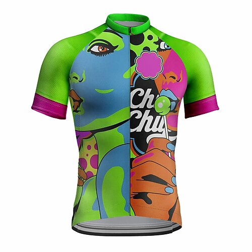 21Grams Men's Cycling Jersey Short Sleeve Bike Top with 3 Rear Pockets Mountain Bike MTB Road Bike Cycling Breathable Quick Dry Moisture Wicking Reflective Strips Green Graphic Polyester Spandex
21Grams Men's Cycling Jersey Short Sleeve Bike Top with 3 Rear Pockets Mountain Bike MTB Road Bike Cycling Breathable Quick Dry Moisture Wicking Reflective Strips Green Graphic Polyester Spandex