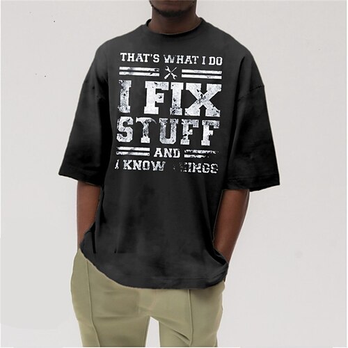 Men's T shirt Tee 3D Print Graphic Patterned Letter Plus Size Crew Neck Daily Sports Print Half Sleeve Tops Designer Basic Essential Casual Oversized Green Black Brown / Summer / Summer
Men's T shirt Tee 3D Print Graphic Patterned Letter Plus Size Crew Neck Daily Sports Print Half Sleeve Tops Designer Basic Essential Casual Oversized Green Black Brown / Summer / Summer
