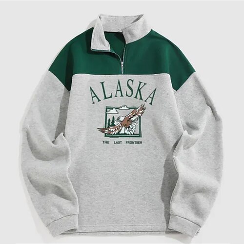 Men's Sweatshirt Pullover Graphic Patterned Letter Zipper Daily Holiday Going out Hot Stamping Casual Streetwear Hoodies Sweatshirts Camel Light Grey Coffee
Men's Sweatshirt Pullover Graphic Patterned Letter Zipper Daily Holiday Going out Hot Stamping Casual Streetwear Hoodies Sweatshirts Camel Light Grey Coffee