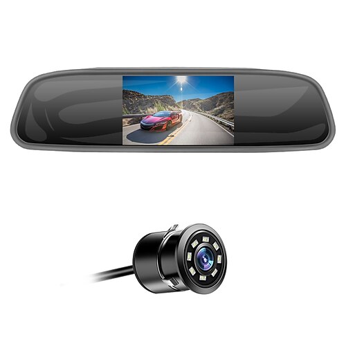 Car Backup Camera and Monitor Kit 4.3 Car Vehicle Rearview Mirror Monitor for DVD/VCR/Car Reverse Camera Waterproof Car Rear View Camera
Car Backup Camera and Monitor Kit 4.3 Car Vehicle Rearview Mirror Monitor for DVD/VCR/Car Reverse Camera Waterproof Car Rear View Camera