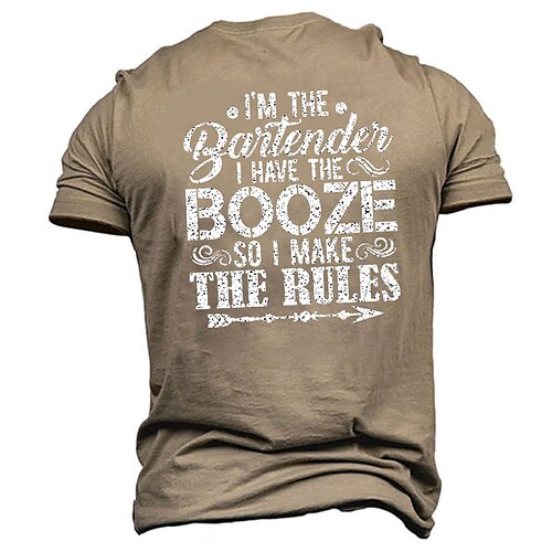Men's Unisex T shirt Tee 3D Print Graphic Prints Letter Crew Neck Street Daily Print Short Sleeve Tops Designer Casual Big and Tall Sports Khaki / Summer / Summer
Men's Unisex T shirt Tee 3D Print Graphic Prints Letter Crew Neck Street Daily Print Short Sleeve Tops Designer Casual Big and Tall Sports Khaki / Summer / Summer