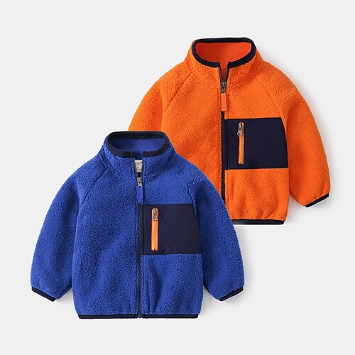 Kids Boys Coat Outerwear Plain Long Sleeve Coat Daily Active Cool Blue Orange Winter Fall 2-6 Years
Kids Boys Coat Outerwear Plain Long Sleeve Coat Daily Active Cool Blue Orange Winter Fall 2-6 Years