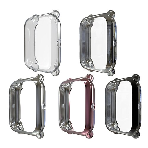 5 Pack Watch Case with Screen Protector Compatible with Amazfit BIP Scratch Resistant Ultra-thin HD Clear TPU Watch Cover
5 Pack Watch Case with Screen Protector Compatible with Amazfit BIP Scratch Resistant Ultra-thin HD Clear TPU Watch Cover