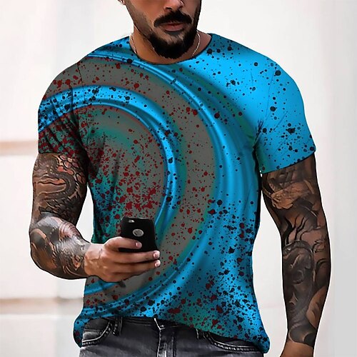 Men's T shirt Tee Tee Graphic Round Neck Green Blue Gray Yellow Orange Short Sleeve 3D Print Casual Daily 3D Print Tops Fashion Cool Designer Comfortable / Summer / Summer
Men's T shirt Tee Tee Graphic Round Neck Green Blue Gray Yellow Orange Short Sleeve 3D Print Casual Daily 3D Print Tops Fashion Cool Designer Comfortable / Summer / Summer