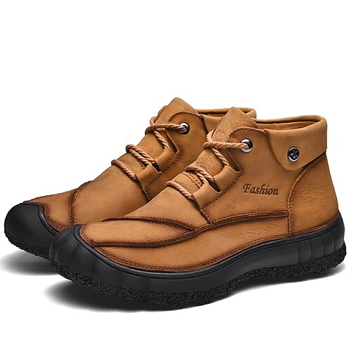 Men's Boots Combat Boots Casual Classic Daily Office Career PU Booties / Ankle Boots Black Gray Brown Fall Winter
Men's Boots Combat Boots Casual Classic Daily Office Career PU Booties / Ankle Boots Black Gray Brown Fall Winter