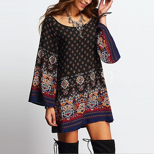 Adults Women's African Print Dashiki Modern African Outfits For Party Festival 100% Polyester Graphic Short / Mini Carnival Masquerade Dress
Adults Women's African Print Dashiki Modern African Outfits For Party Festival 100% Polyester Graphic Short / Mini Carnival Masquerade Dress