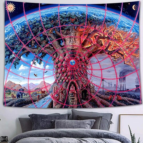 Psychedelic Tree Hole Wall Tapestry Art Decor Blanket Curtain Picnic Tablecloth Hanging Home Bedroom Living Room Dorm
Psychedelic Tree Hole Wall Tapestry Art Decor Blanket Curtain Picnic Tablecloth Hanging Home Bedroom Living Room Dorm