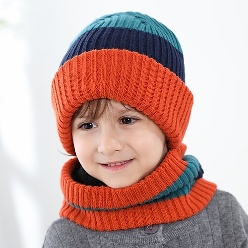 Kid's Slouchy Beanie Hat Winter Warm Set Outdoor Sports & Outdoor Daily Plaid / Striped / Chevron / Round Knit Simple Cute 1 Pack
Kid's Slouchy Beanie Hat Winter Warm Set Outdoor Sports & Outdoor Daily Plaid / Striped / Chevron / Round Knit Simple Cute 1 Pack