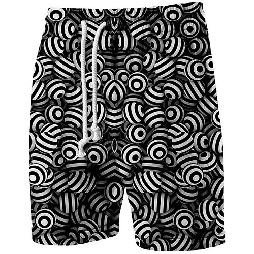 Men's Designer Classic Style Shorts Beach Shorts 3D Print Drawstring Elastic Waist Short Pants Casual Daily Micro-elastic Graphic Patterned Geometry Breathable Soft Mid Waist Black S M L XL XXL
Men's Designer Classic Style Shorts Beach Shorts 3D Print Drawstring Elastic Waist Short Pants Casual Daily Micro-elastic Graphic Patterned Geometry Breathable Soft Mid Waist Black S M L XL XXL