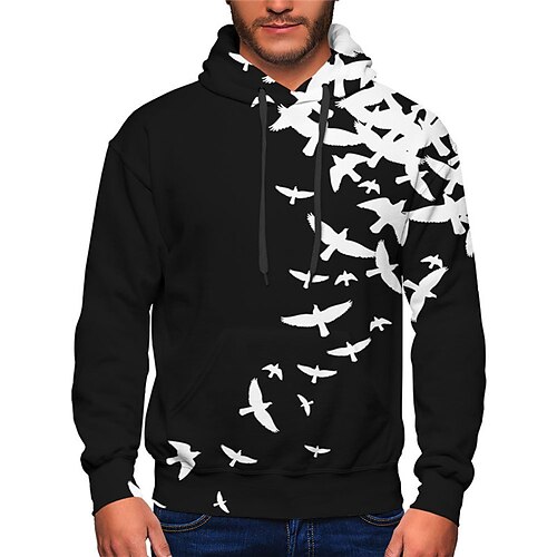 Men's Unisex Hoodie Pullover Hoodie Sweatshirt Graphic Prints Animal Pocket Print Hooded Sports Outdoor Daily Sports 3D Print Basic Casual Hoodies Sweatshirts Long Sleeve Black
Men's Unisex Hoodie Pullover Hoodie Sweatshirt Graphic Prints Animal Pocket Print Hooded Sports Outdoor Daily Sports 3D Print Basic Casual Hoodies Sweatshirts Long Sleeve Black