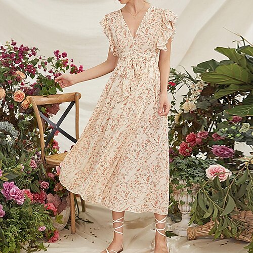 Women's A Line Dress Swing Dress Midi Dress Light Yellow Blue Sleeveless Floral Lace up Print Fall Spring V Neck Stylish Fashion Modern 2022 XS S M L / Summer
Women's A Line Dress Swing Dress Midi Dress Light Yellow Blue Sleeveless Floral Lace up Print Fall Spring V Neck Stylish Fashion Modern 2022 XS S M L / Summer