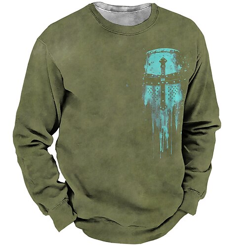 Men's Unisex Sweatshirt Pullover Graphic Prints Print Daily Sports Holiday 3D Print Streetwear Designer Hoodies Sweatshirts Long Sleeve Green Brown
Men's Unisex Sweatshirt Pullover Graphic Prints Print Daily Sports Holiday 3D Print Streetwear Designer Hoodies Sweatshirts Long Sleeve Green Brown