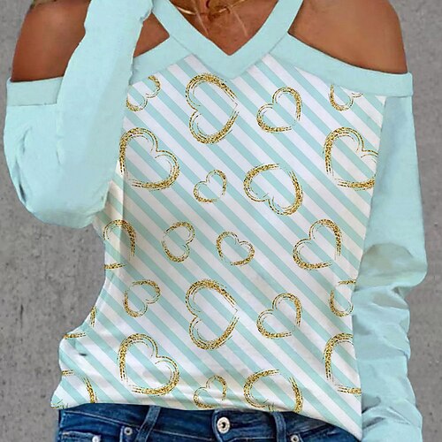 Women's Blouse Floral Graphic Casual Weekend Blouse Long Sleeve Print V Neck Basic White Blue Light Green S / 3D Print
Women's Blouse Floral Graphic Casual Weekend Blouse Long Sleeve Print V Neck Basic White Blue Light Green S / 3D Print