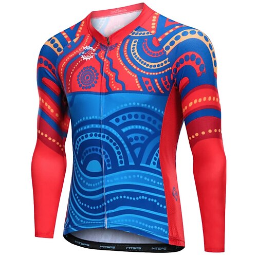 21Grams Men's Cycling Jersey Long Sleeve Bike Top with 3 Rear Pockets Mountain Bike MTB Road Bike Cycling Breathable Quick Dry Moisture Wicking Reflective Strips Green Yellow Red Graphic Polyester
21Grams Men's Cycling Jersey Long Sleeve Bike Top with 3 Rear Pockets Mountain Bike MTB Road Bike Cycling Breathable Quick Dry Moisture Wicking Reflective Strips Green Yellow Red Graphic Polyester