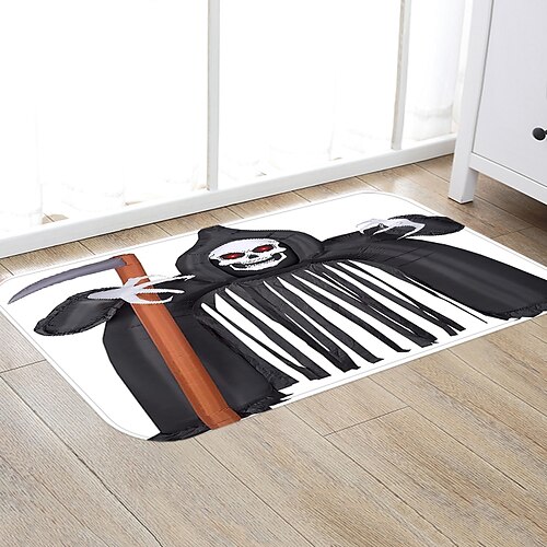 Halloween Grim Reaper Flannel Bathroom Carpets Rugs Bath Mat Bath Rugs Anti-Slip Kitchen Mats Bathroom Mat Bathroom Carpets for Halloween Decoration
Halloween Grim Reaper Flannel Bathroom Carpets Rugs Bath Mat Bath Rugs Anti-Slip Kitchen Mats Bathroom Mat Bathroom Carpets for Halloween Decoration