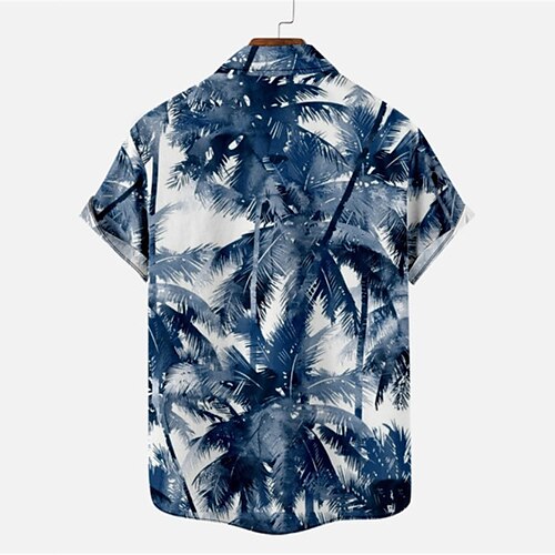 Men's Shirt 3D Print Coconut Tree Turndown Street Casual Button-Down Print Short Sleeves Tops Designer Casual Fashion Breathable Blue / Summer
Men's Shirt 3D Print Coconut Tree Turndown Street Casual Button-Down Print Short Sleeves Tops Designer Casual Fashion Breathable Blue / Summer