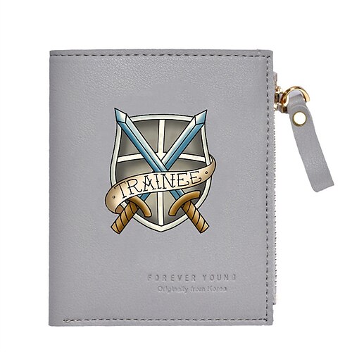 Attack on Giant Wallet Anime Peripheral Short Wallet Clip Card Holder Printed Coin Purse Storage Bag Pu Wallet Clip
Attack on Giant Wallet Anime Peripheral Short Wallet Clip Card Holder Printed Coin Purse Storage Bag Pu Wallet Clip