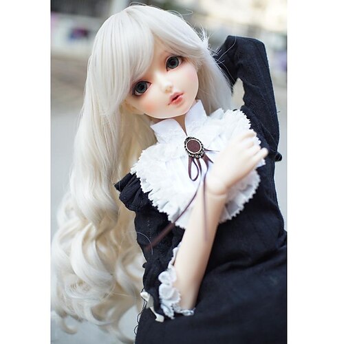 Doll Wig DIY Doll Accessories Straight Curly Synthetic Fiber Wig Long Hair High Temperature Fashion Imitation Wool Roll Doll Hair for DIY 1/3 1/4 1/6 BJD SD Doll Wigs
Doll Wig DIY Doll Accessories Straight Curly Synthetic Fiber Wig Long Hair High Temperature Fashion Imitation Wool Roll Doll Hair for DIY 1/3 1/4 1/6 BJD SD Doll Wigs