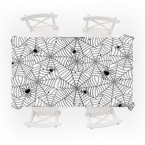 Rectangle Tablecloth Waterproof Table Covers Halloween Decoration Table Cloth Washable Dust-proof Polyester Table Cloths for Dining Tables & Parties
Rectangle Tablecloth Waterproof Table Covers Halloween Decoration Table Cloth Washable Dust-proof Polyester Table Cloths for Dining Tables & Parties
