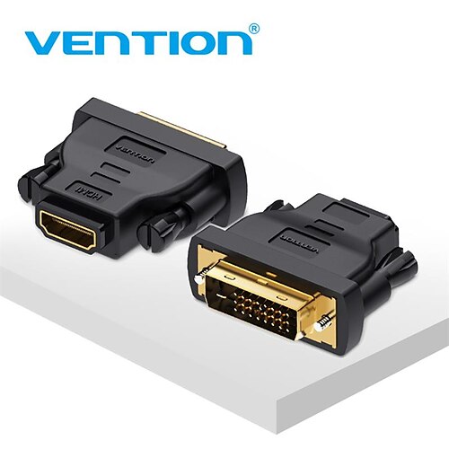 

Vention 1080P HDTV HDMI DVI Adapter Male to Female Converter 245 Bidirectional HDMI to DVI Connector for PC PS3 Projector TV