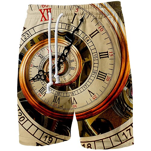 Men's Beach Shorts Terry Shorts Drawstring Elastic Waist 3D Print Graphic Breathable Soft Short Casual Daily Holiday Basic Sports Khaki Micro-elastic
Men's Beach Shorts Terry Shorts Drawstring Elastic Waist 3D Print Graphic Breathable Soft Short Casual Daily Holiday Basic Sports Khaki Micro-elastic
