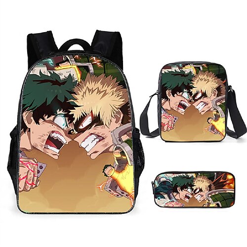 3d Anime My Hero Academia Schoolbag Pupil Backpack Three-piece Messenger Bag Pencil Case
3d Anime My Hero Academia Schoolbag Pupil Backpack Three-piece Messenger Bag Pencil Case