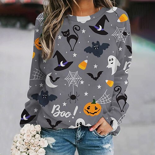 Women's Hoodie Sweatshirt Halloween Graphic 3D Print Daily 3D Print Basic Casual Hoodies Sweatshirts /3D Print
Women's Hoodie Sweatshirt Halloween Graphic 3D Print Daily 3D Print Basic Casual Hoodies Sweatshirts /3D Print