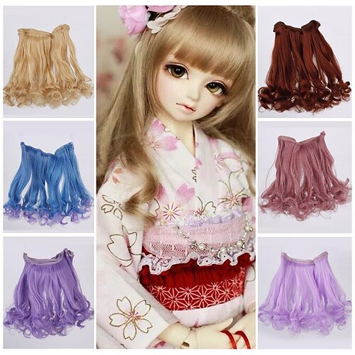 SD BJD Doll Hair Wigs Heat Resistant Fiber Long Straight Natural Color Doll Wig BJD Doll Wig for BJD/SD Doll
SD BJD Doll Hair Wigs Heat Resistant Fiber Long Straight Natural Color Doll Wig BJD Doll Wig for BJD/SD Doll