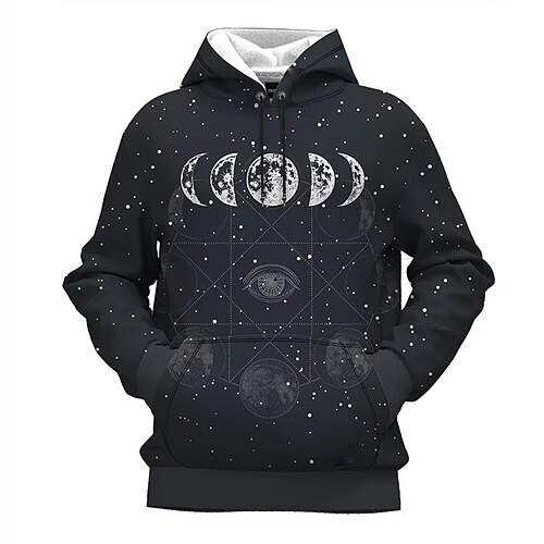 Men's Unisex Hoodie Pullover Hoodie Sweatshirt Black Hooded Moon Graphic Prints Print Daily Sports 3D Print Streetwear Designer Casual Spring & Fall Clothing Apparel Hoodies Sweatshirts Long Sleeve
Men's Unisex Hoodie Pullover Hoodie Sweatshirt Black Hooded Moon Graphic Prints Print Daily Sports 3D Print Streetwear Designer Casual Spring & Fall Clothing Apparel Hoodies Sweatshirts Long Sleeve