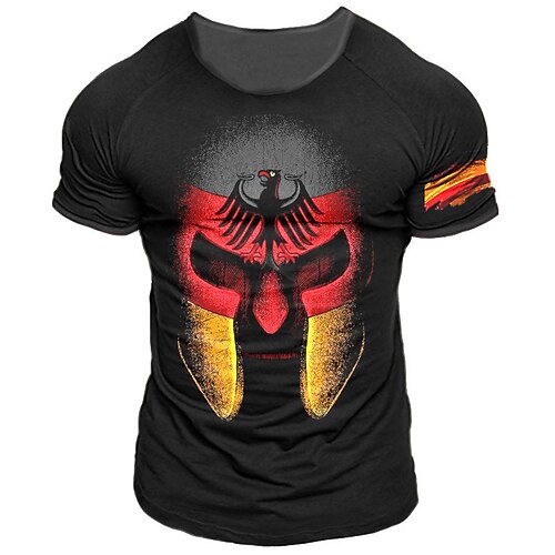 Men's Unisex T shirt Tee 3D Print Graphic Prints Crew Neck Street Daily Print Short Sleeve Tops Designer Casual Big and Tall Sports Black / Summer
Men's Unisex T shirt Tee 3D Print Graphic Prints Crew Neck Street Daily Print Short Sleeve Tops Designer Casual Big and Tall Sports Black / Summer