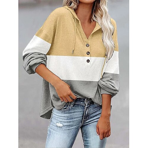 Women's Hoodie Color Block Casual Daily Sports Casual Streetwear Hoodies Sweatshirts Black And White White Black
Women's Hoodie Color Block Casual Daily Sports Casual Streetwear Hoodies Sweatshirts Black And White White Black